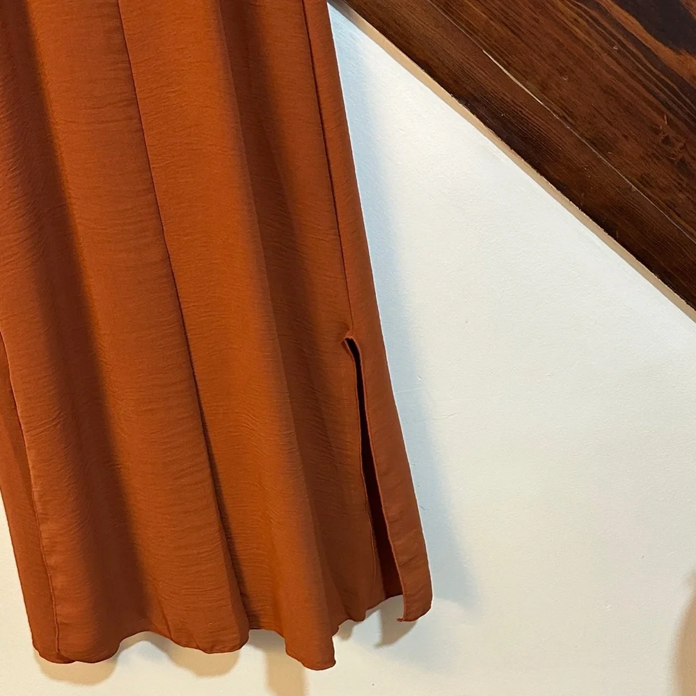 NWT Rust orange size small slip dress: See You Monday, Los Angelos - Picture 6 of 7
